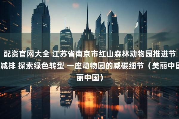 配资官网大全 江苏省南京市红山森林动物园推进节能减排 探索绿色转型 一座动物园的减碳细节（美丽中国）